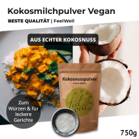 Kokosnussmilchpulver Vegan 750 g