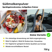 Süßmolkenpulver 750 g